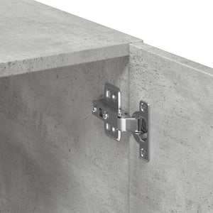 Armadietto Grigio Cemento 70x42,5x225 cm in Truciolato 3281318