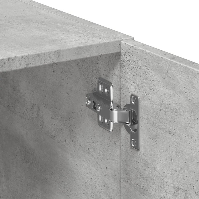 Armadietto Grigio Cemento 70x42,5x225 cm in Truciolato 3281318