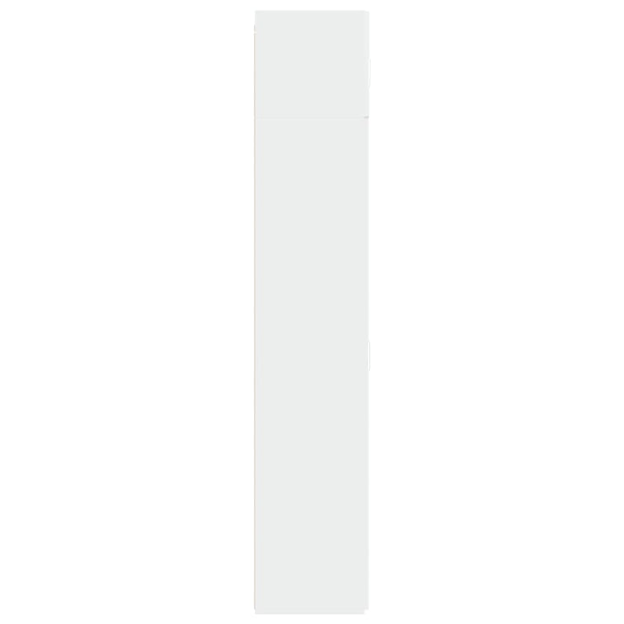 Mobile Portaoggetti Bianco 70x42,5x225 cm in Truciolato 3281322