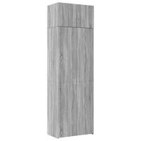 vidaXL Armadietto Grigio Sonoma 70x42,5x225 cm in Truciolato
