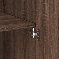 Armadietto Rovere Marrone 70x42,5x225 cm in Truciolato