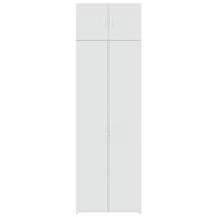 Mobile Portaoggetti Bianco 70x42,5x225 cm in Truciolato 3281329