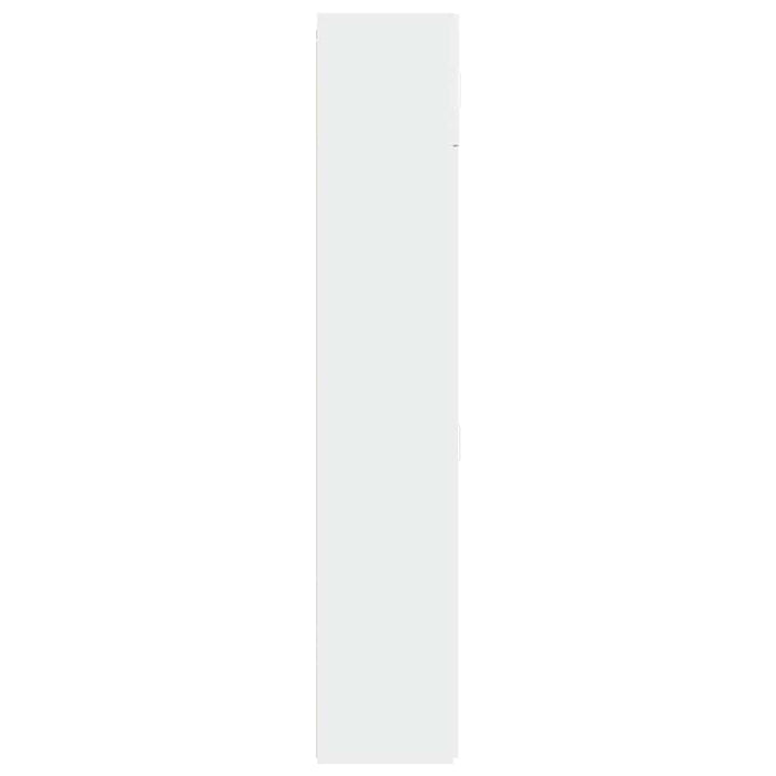 Mobile Portaoggetti Bianco 70x42,5x225 cm in Truciolato 3281329