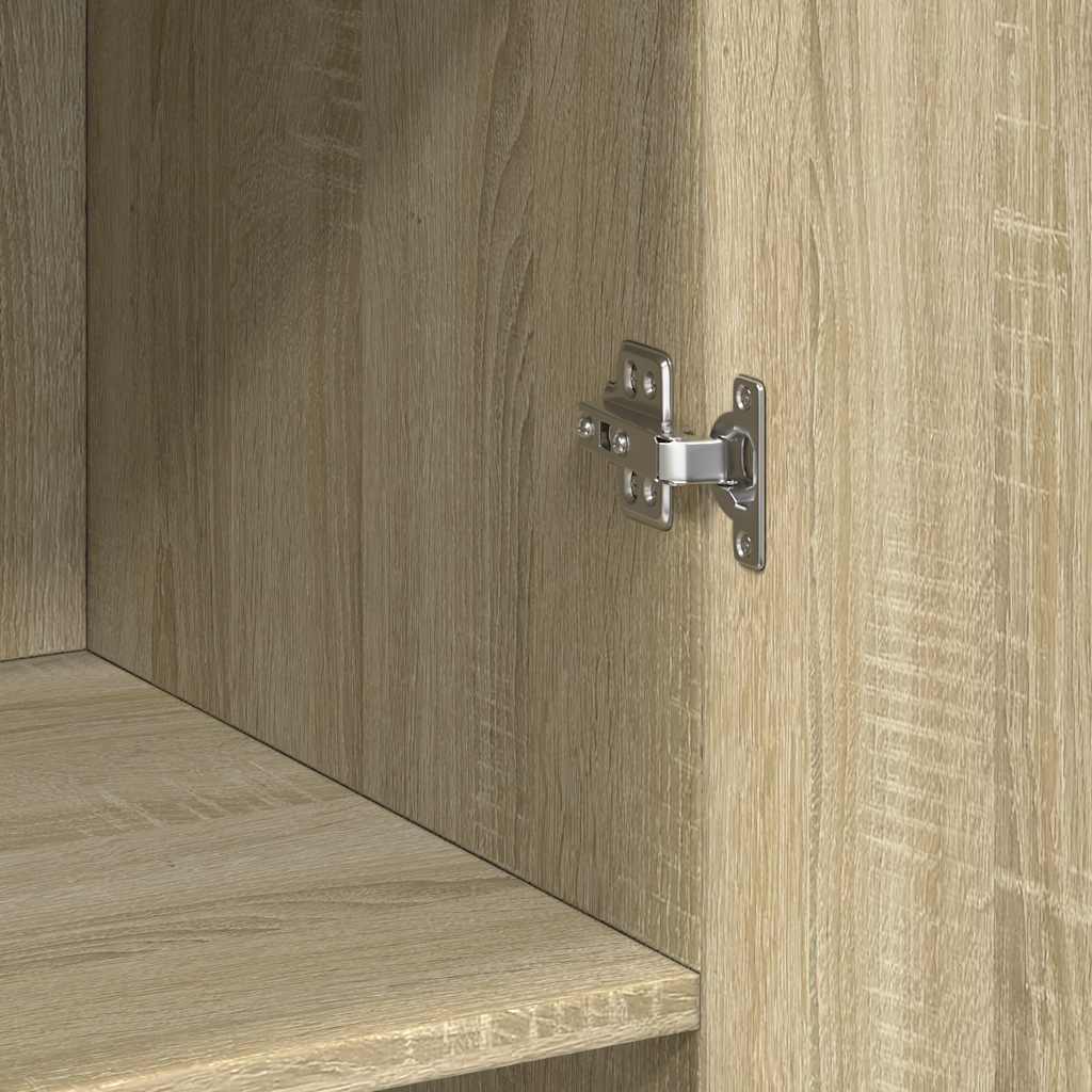 Armadietto Rovere Sonoma 70x42,5x225 cm in Legno Multistrato 3281331