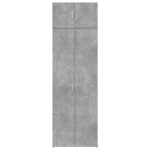 Armadietto Grigio Cemento 70x42,5x225 cm in Legno Multistrato 3281332