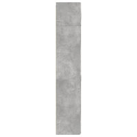vidaXL Armadietto Grigio Cemento 70x42,5x225 cm in Legno Multistrato