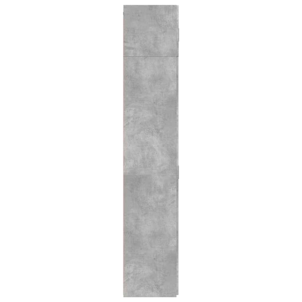 Armadietto Grigio Cemento 70x42,5x225 cm in Legno Multistrato 3281332