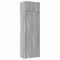 Armadietto Grigio Sonoma 70x42,5x225 cm in Truciolato