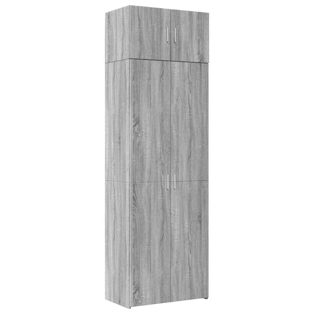 Armadietto Grigio Sonoma 70x42,5x225 cm in Truciolato 3281334