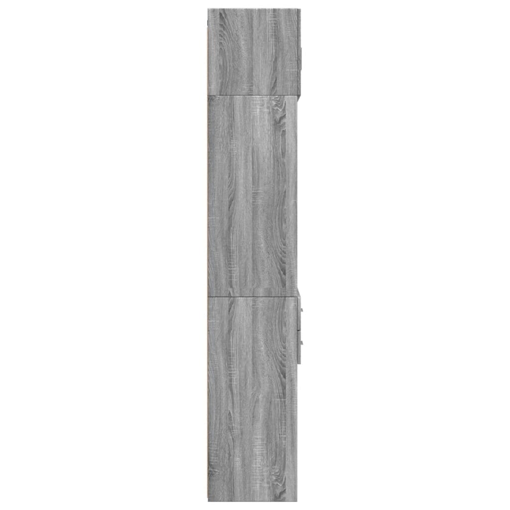 Armadietto Grigio Sonoma 70x42,5x225 cm in Truciolato 3281341