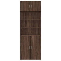 Armadietto Rovere Marrone 80x42,5x225 cm in Truciolato 3281349