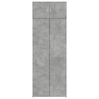 Armadietto Grigio Cemento 80x42,5x225 cm in Truciolato 3281353