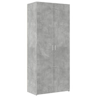Armadietto Grigio Cemento 80x42,5x225 cm in Truciolato 3281353