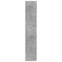 vidaXL Armadietto Grigio Cemento 80x42,5x225 cm in Truciolato