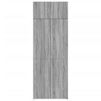 Armadietto Grigio Sonoma 80x42,5x225 cm in Truciolato