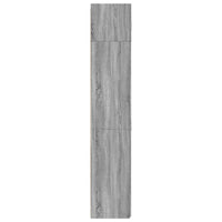 Armadietto Grigio Sonoma 80x42,5x225 cm in Truciolato