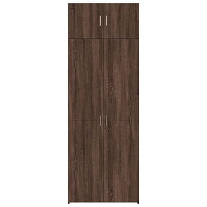 Armadietto Rovere Marrone 80x42,5x225 cm in Truciolato