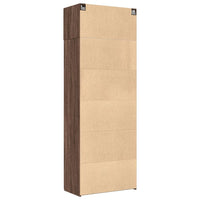 Armadietto Rovere Marrone 80x42,5x225 cm in Truciolato