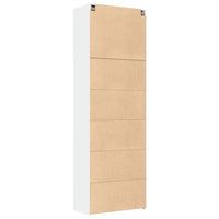 Credenza Bianca 80x42,5x249 cm in Legno Multistrato 3281357