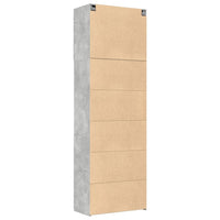 Credenza Grigio Cemento 80x42,5x249 cm in Legno Multistrato 3281360