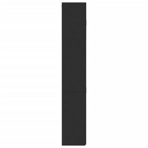 Credenza Nera 80x42,5x249 cm in Legno Multistrato 3281365