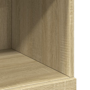 vidaXL Credenza Rovere Sonoma 80x42,5x124 cm in Legno Multistrato