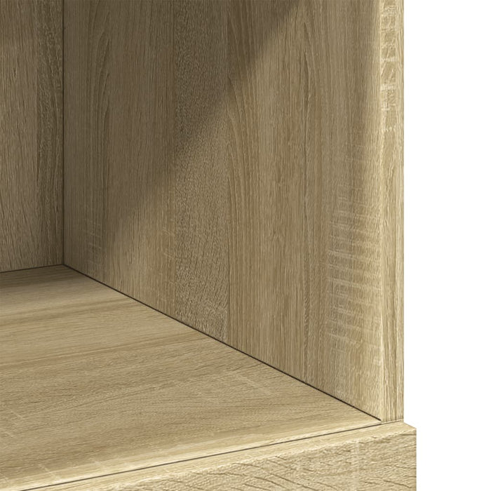 vidaXL Credenza Rovere Sonoma 80x42,5x124 cm in Legno Multistrato