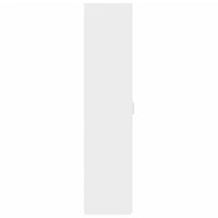 Credenza buffet cassettiera mobile contenitore organizer cucina soggiorno soggiorno alto 30 x 42,5 x 185 cm derivati ​​del legno bianco 02_0032255