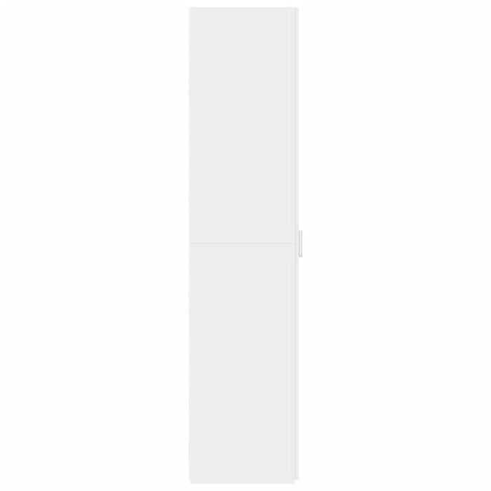 Credenza buffet cassettiera mobile contenitore organizer cucina soggiorno soggiorno alto 30 x 42,5 x 185 cm derivati ​​del legno bianco 02_0032255