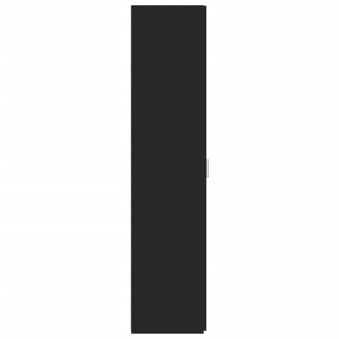 vidaXL Credenza Nera 30x42,5x185 cm in Legno Multistrato