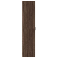 Credenza Marrone Rovere 40x42,5x185 cm in Legno Multistrato 3281405