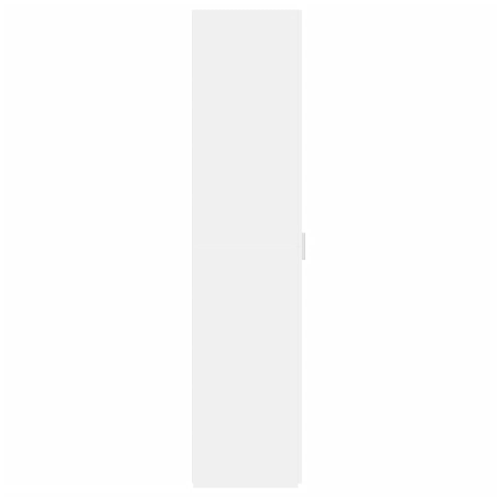 Credenza Bianca 45x42,5x185 cm in Legno Multistrato 3281406