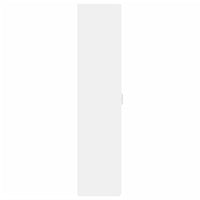 Credenza Bianca 45x42,5x185 cm in Legno Multistrato 3281406