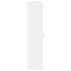 Credenza Bianca 45x42,5x185 cm in Legno Multistrato 3281406