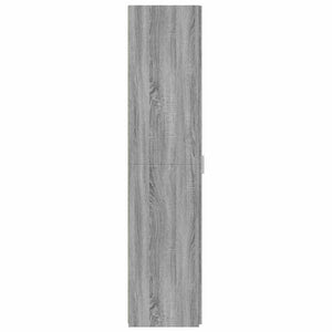 Credenza-Buffet-Armadio da cucina Grigio Sonoma 45x42,5x185 cm in Legno Multistrato 943550