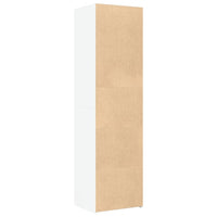 Credenza Bianca 50x42,5x185 cm in Legno Multistrato 3281413