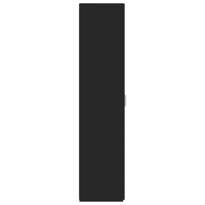 Credenza Nera 50x42,5x185 cm in Legno Multistrato 3281414