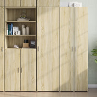Credenza Rovere Sonoma 50x42,5x185 cm in Legno Multistrato 3281415