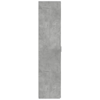 Credenza Grigio Cemento 50x42,5x185 cm in Legno Multistrato 3281416