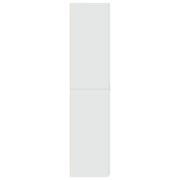 vidaXL Credenza Bianca 70x42,5x185 cm in Legno Multistrato