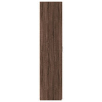 Credenza Rovere Marrone 80x42,5x185 cm in Legno Multistrato 3281440