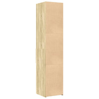 vidaXL Credenza Rovere Sonoma 40x42,5x185 cm in Legno Multistrato