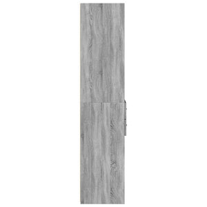 Credenza Grigio Sonoma 40x42,5x185 cm in Legno Multistrato 3281446
