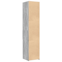 Credenza Grigio Sonoma 40x42,5x185 cm in Legno Multistrato 3281446