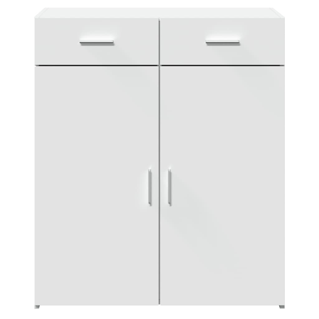 Credenza Bianca 80x42,5x93 cm in Legno Multistrato 3281469