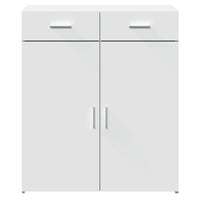 Credenza Bianca 80x42,5x93 cm in Legno Multistrato 3281469