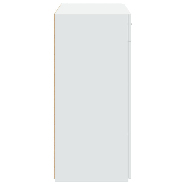 Credenza Bianca 80x42,5x93 cm in Legno Multistrato 3281469