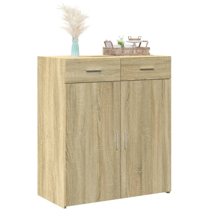 Credenza Rovere Sonoma 80x42,5x93 cm in Legno Multistrato 3281471
