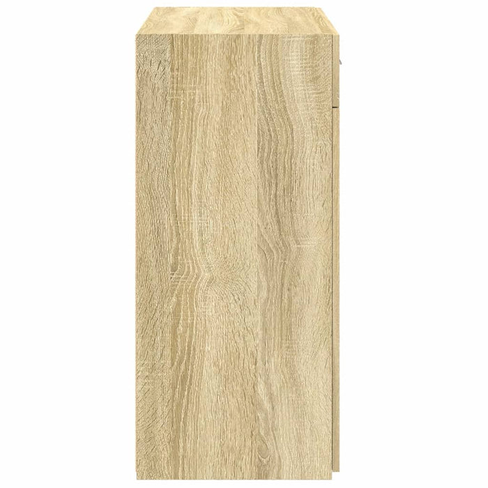 Credenza Rovere Sonoma 80x42,5x93 cm in Legno Multistrato