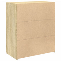 Credenza-Buffet-Armadio da cucina Rovere Sonoma 80x42,5x93 cm in Legno Multistrato 605056